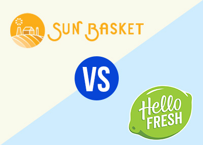 sun basket and hello fresh meal kit comparisons